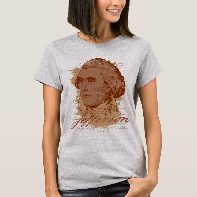 T-shirt Thomas Jefferson (Devant)