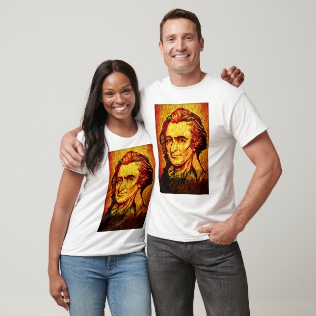 T-shirt Thomas Paine Armée De Principes Chemise (Unisexe)