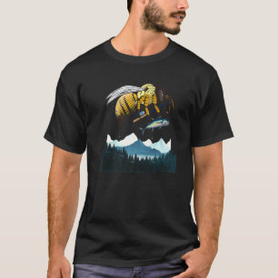 T-shirt Thon Poisson Avec Abeille I Pêche au Thon I Pêche