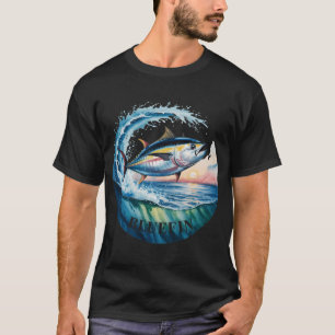 T-shirt Thon Rouge Géant – La Légende Bleue de l'Océan