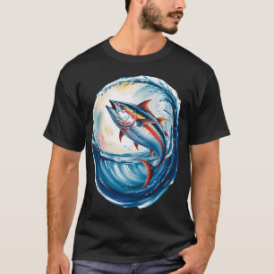 T-shirt Thon Sauvage - Esprit de la Mer