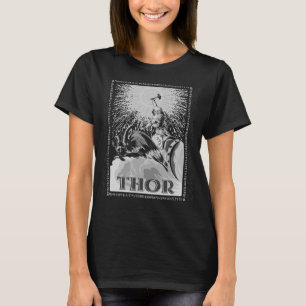 T-shirt Thor Mjolnir Viking Norse Mythologie Pagan Dieu