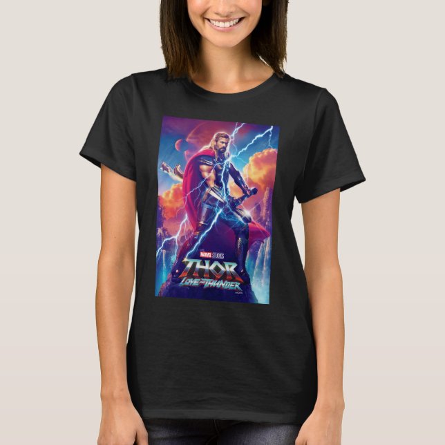 T-shirt Thor on Mountain Top (Devant)