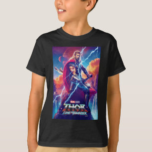 T-shirt Thor on Mountain Top
