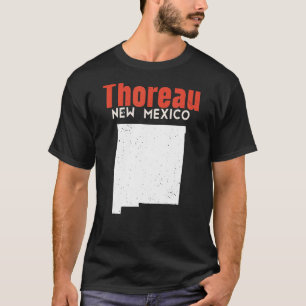 T-shirt Thoreau USA State America Travel Nouveau Mexique N