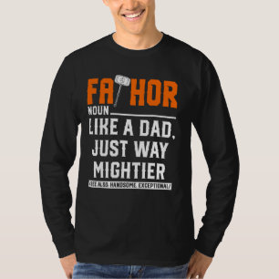 T-shirt Thorhammer Viking Fa Thor