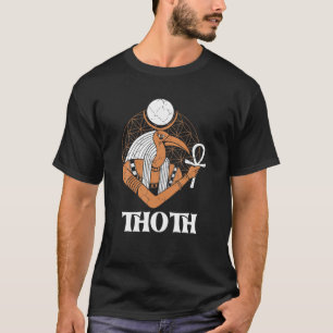 T-shirt Thoth - Dieu Égyptien - Ibis Dieu de la Lune Magiq