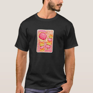 T-shirt Threadless Aidadaism Fraise & Chat Mochis Sketch