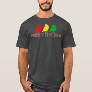 T-shirt Three Little Birds Africa Music Reggae Rasta (2)