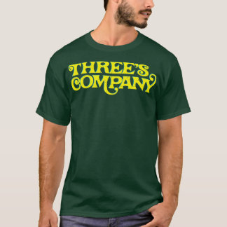 T-shirt Threes Entreprise Retro Typographie Design