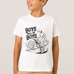 T-shirt Thrill Seeker : Motocross libre
