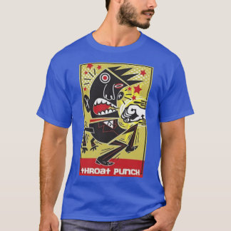 T-shirt THROAT PUNCH vintage