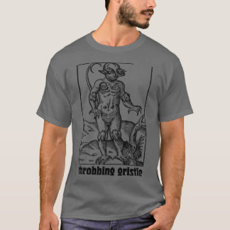 T-shirt Throbing Gristle Punk Design industriel