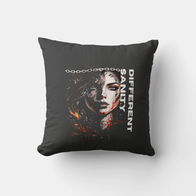 T-Shirt Throw Pillow (Front)