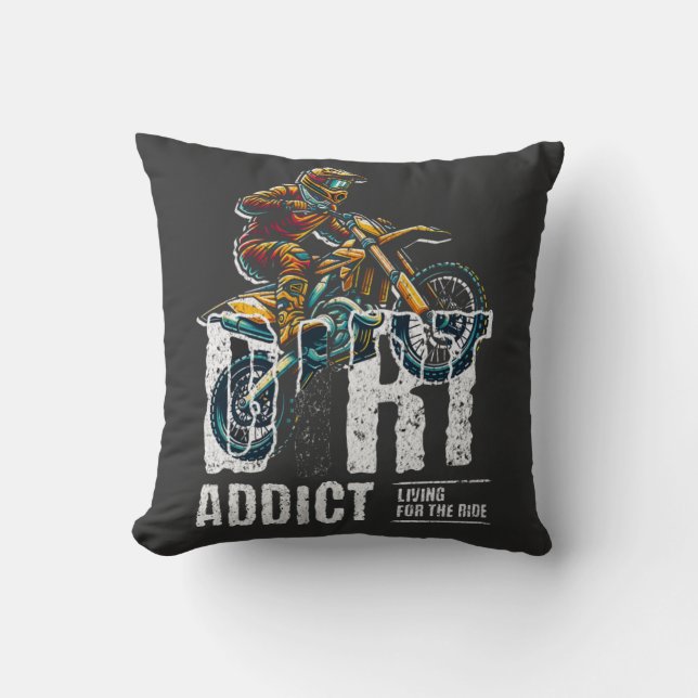 T-Shirt Throw Pillow (Front)