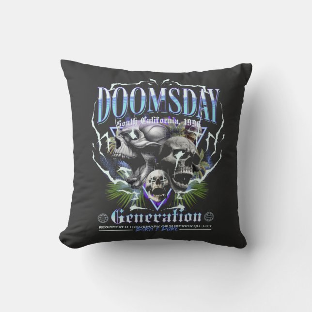 T-Shirt Throw Pillow (Front)