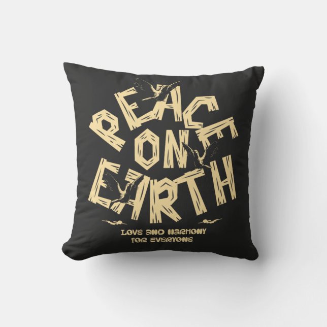 T-Shirt Throw Pillow (Front)
