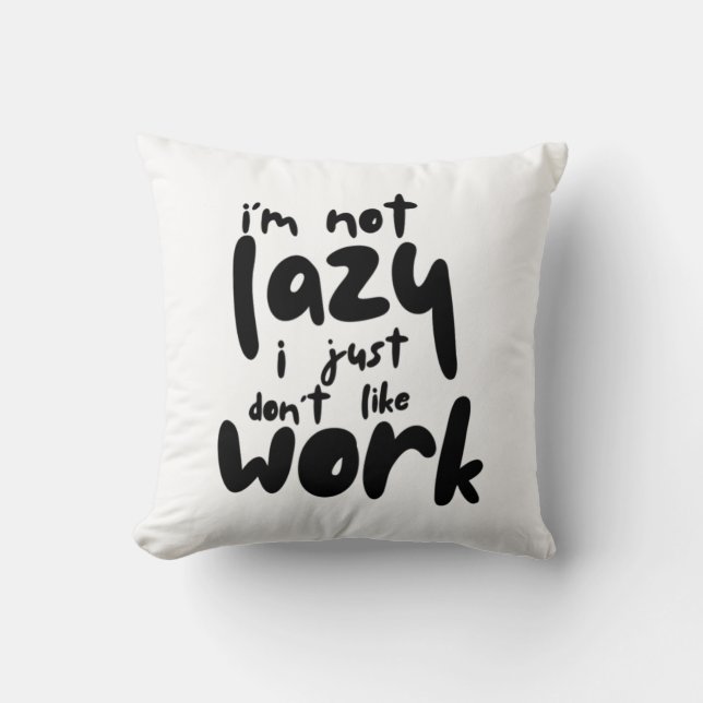 T-Shirt Throw Pillow (Front)