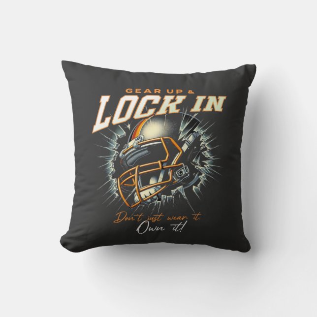 T-Shirt Throw Pillow (Front)