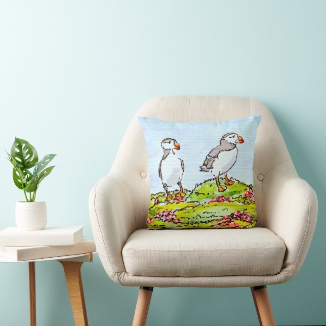 T-Shirt Throw Pillow (Chair)