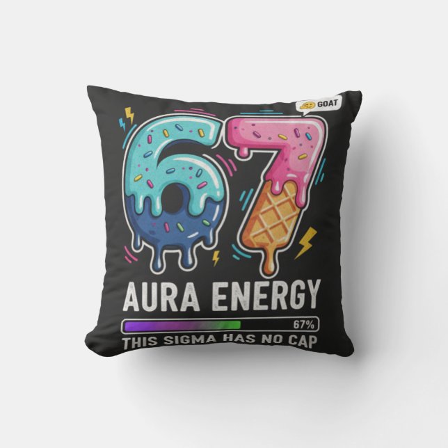 T-Shirt Throw Pillow (Front)