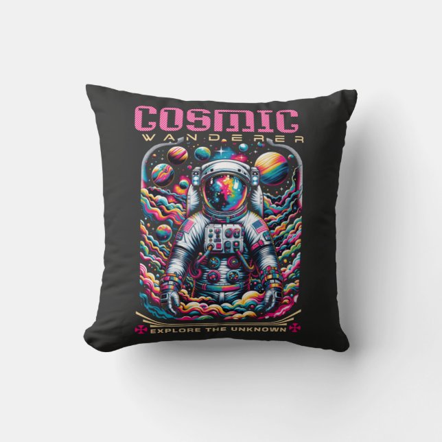 T-Shirt Throw Pillow (Front)