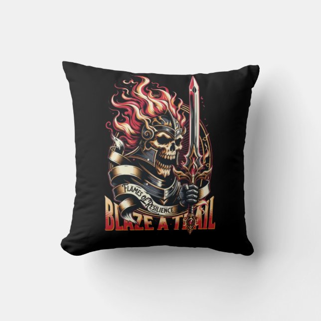 T-Shirt Throw Pillow (Front)