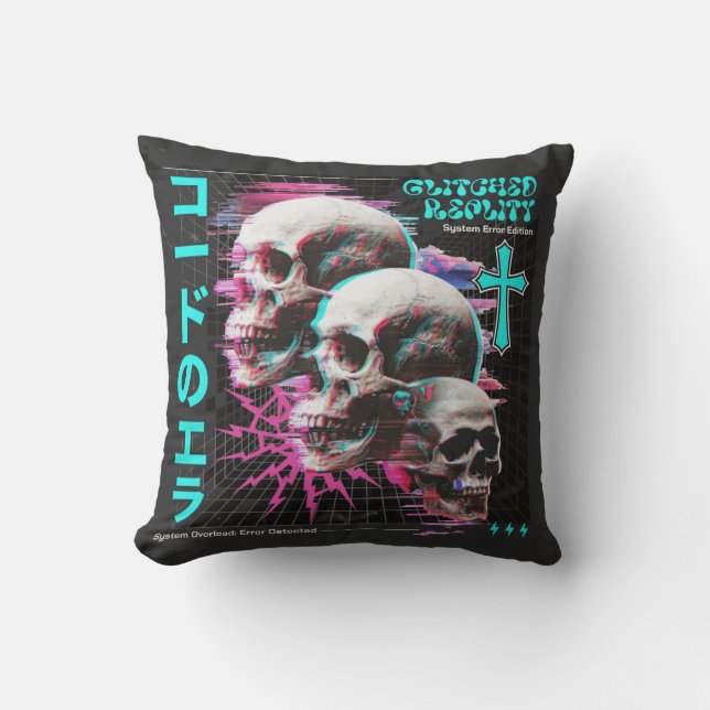 T-Shirt Throw Pillow (Front)