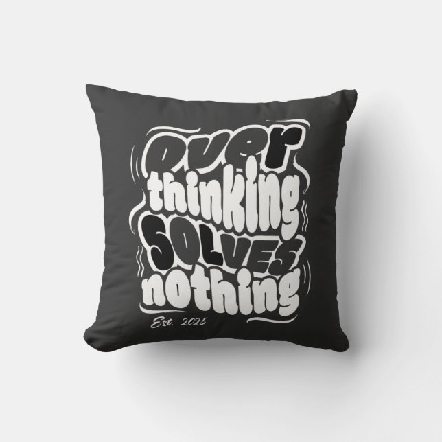 T-Shirt Throw Pillow (Front)