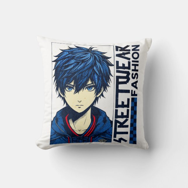T-Shirt Throw Pillow (Front)