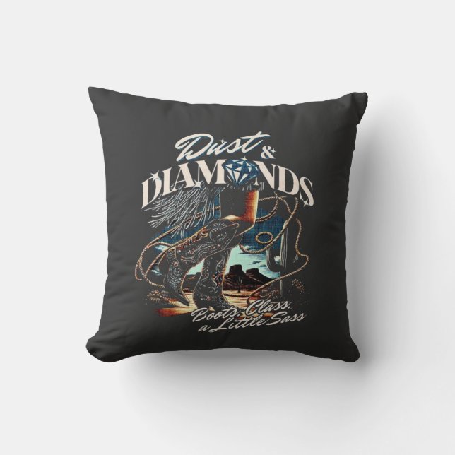T-Shirt Throw Pillow (Front)