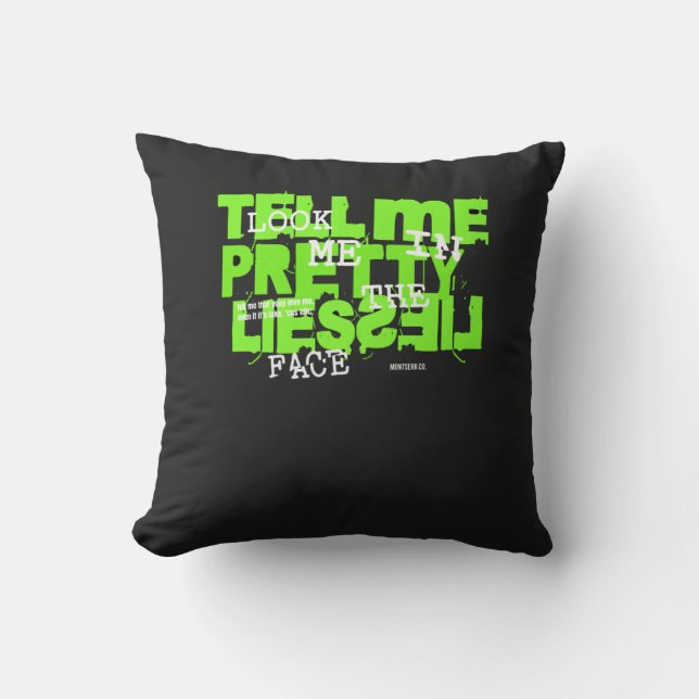 T-Shirt Throw Pillow (Front)