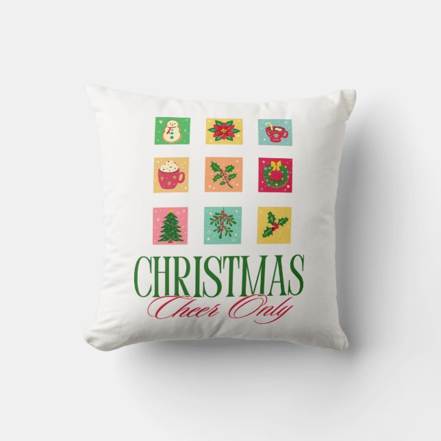 T-Shirt Throw Pillow (Front)