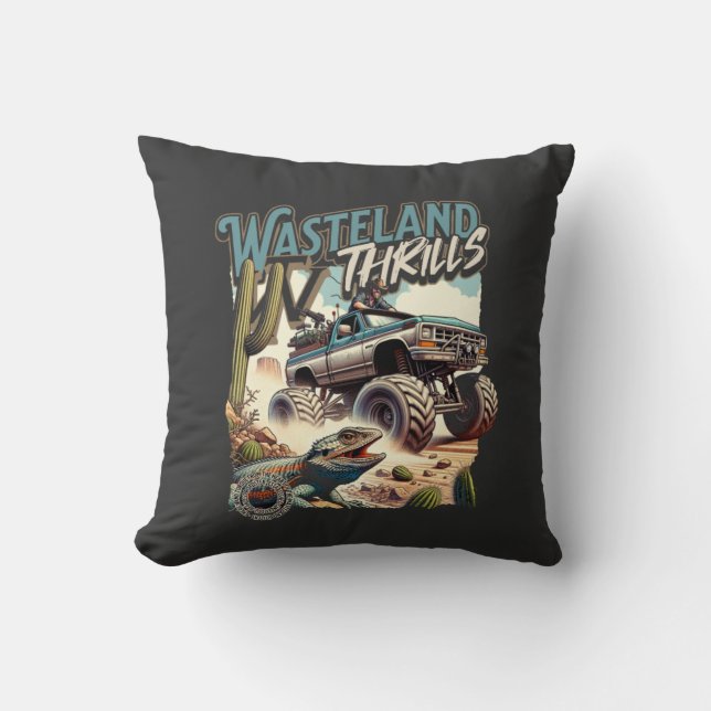 T-Shirt Throw Pillow (Front)