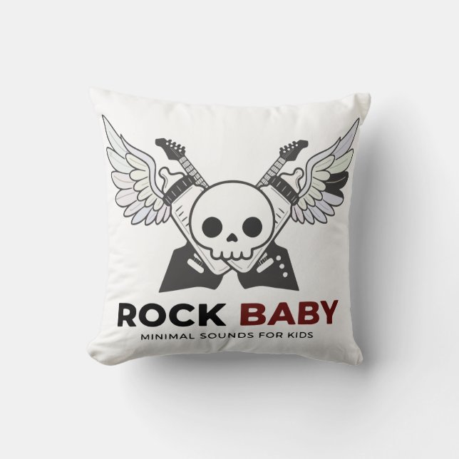 T-Shirt Throw Pillow (Front)