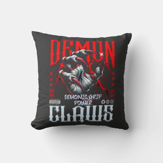 T-Shirt Throw Pillow (Front)