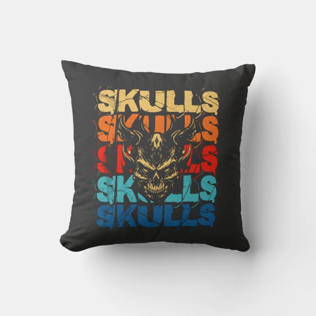 T-Shirt Throw Pillow (Front)