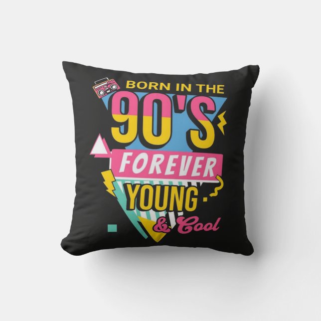 T-Shirt Throw Pillow (Front)