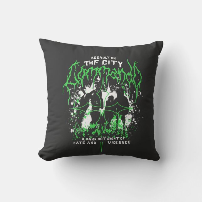 T-Shirt Throw Pillow (Front)