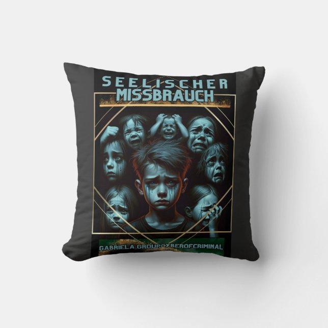 T-shirt Throw Pillow (Front)