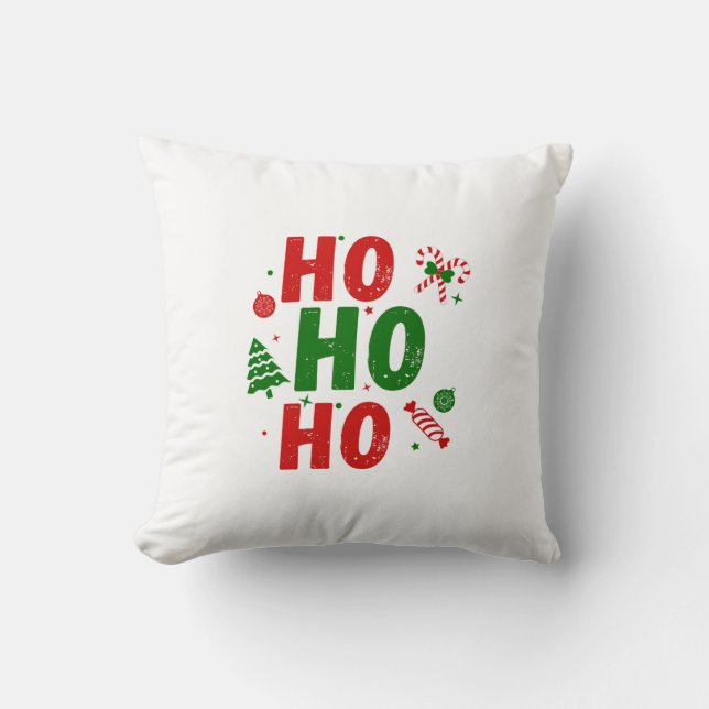 T-Shirt Throw Pillow (Front)
