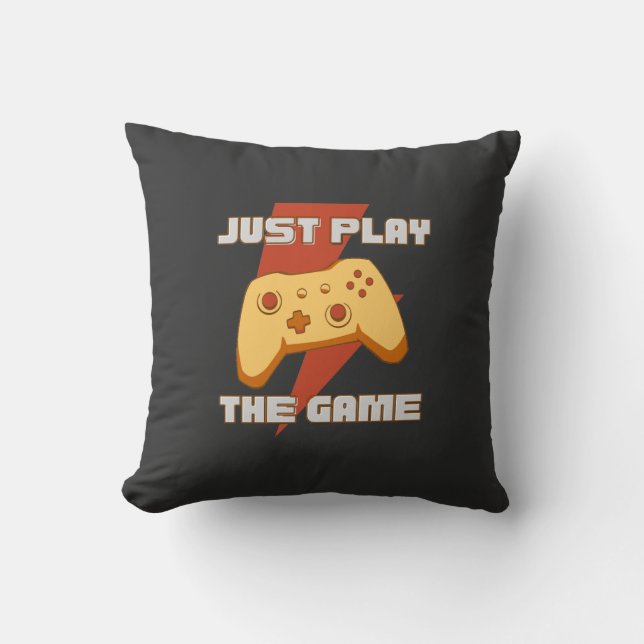 T-Shirt Throw Pillow (Front)