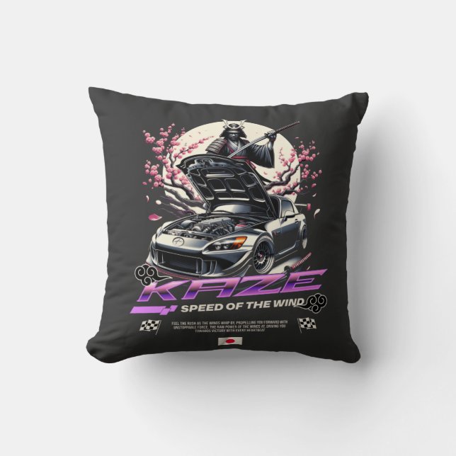 T-Shirt Throw Pillow (Front)