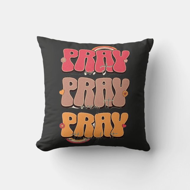 T-Shirt Throw Pillow (Front)
