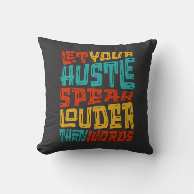 T-Shirt Throw Pillow (Front)