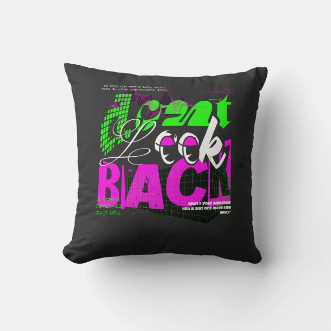 T-Shirt Throw Pillow (Front)