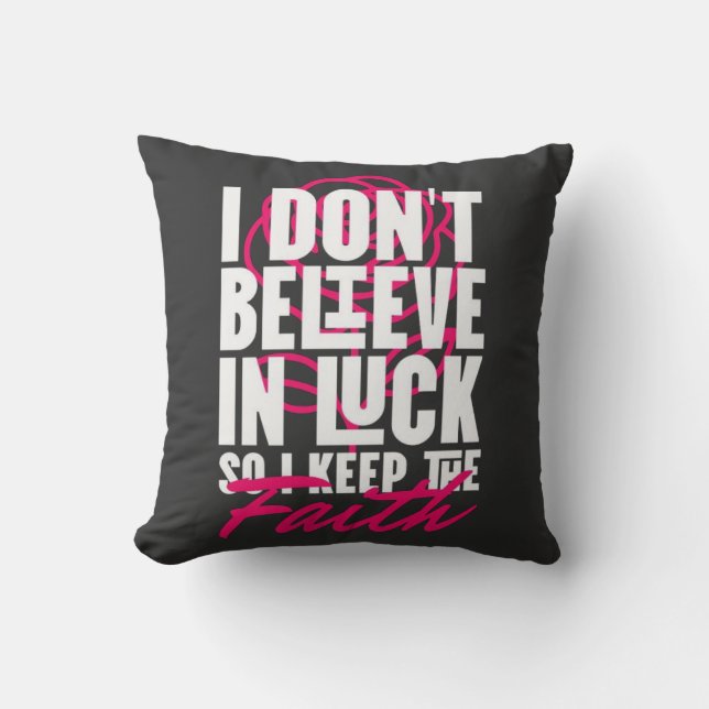 T-Shirt Throw Pillow (Front)