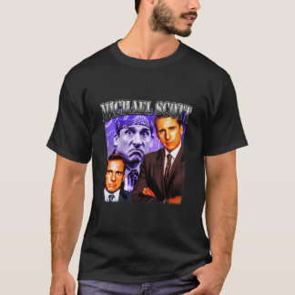 T-shirt Throwback 90s Styled Michael Scott Rap Tee Classic