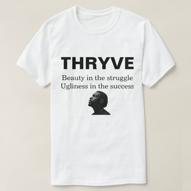 T-SHIRT THRYVE ABOVE (Design devant)