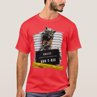 T-shirt Thug Dinosaur
